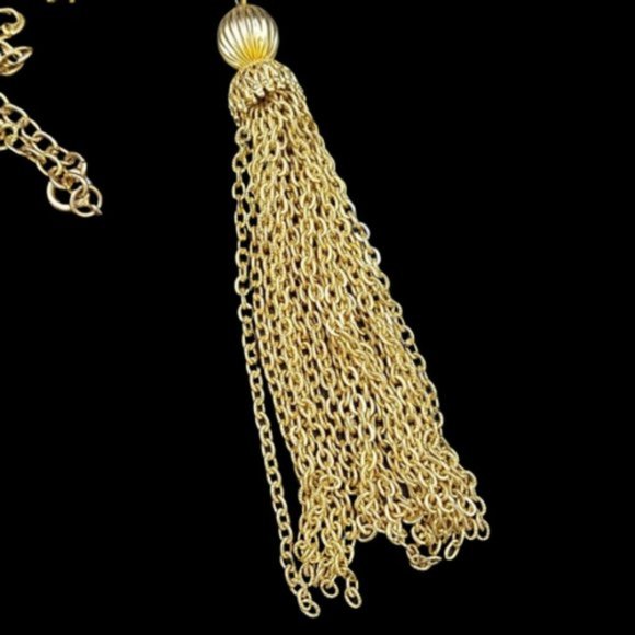 Huge Vintage Dodds Glass Cameo Rhinestone Necklace - Picture 5 of 8